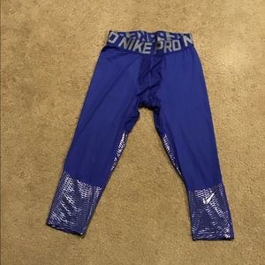 BOYS BIG KIDS NIKE COMPRESSION PANTS SZ XL